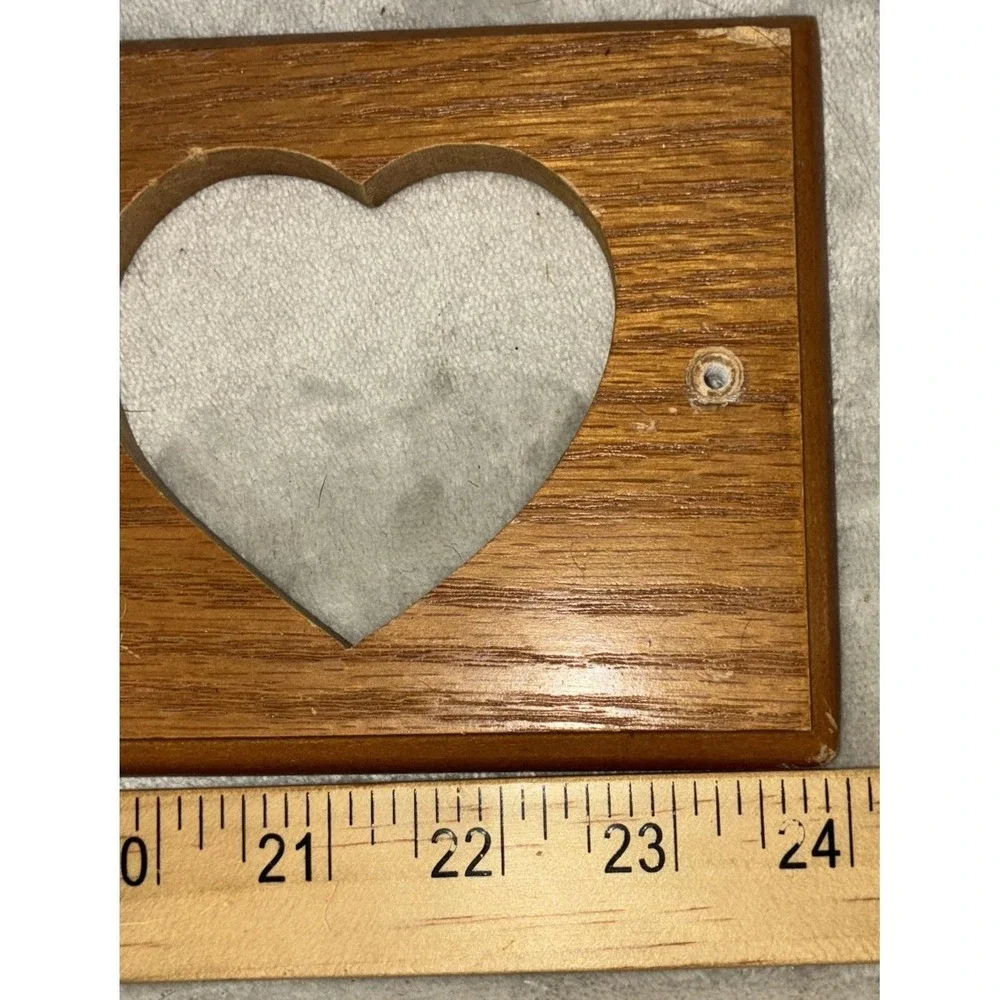 Heart Cut Out Coat Rack Goose Head 4 Peg 24